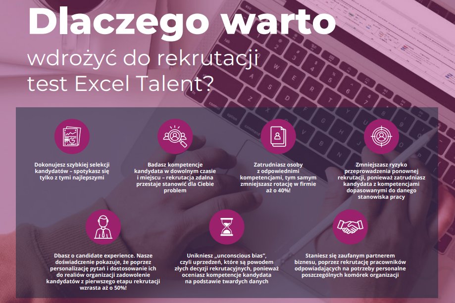 Excel Talent w rekrutacji – szybki test umiejętności Excel