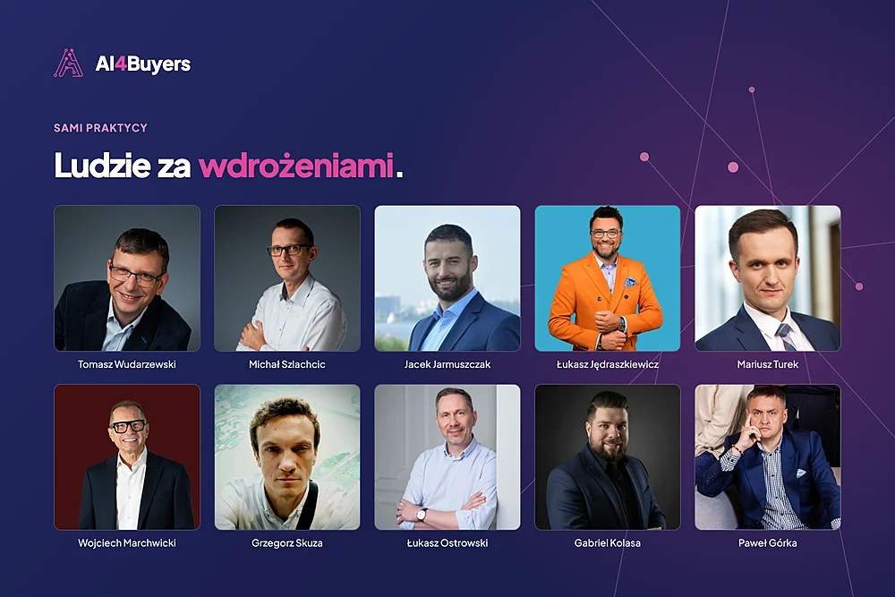 AI w zakupach: prelegenci