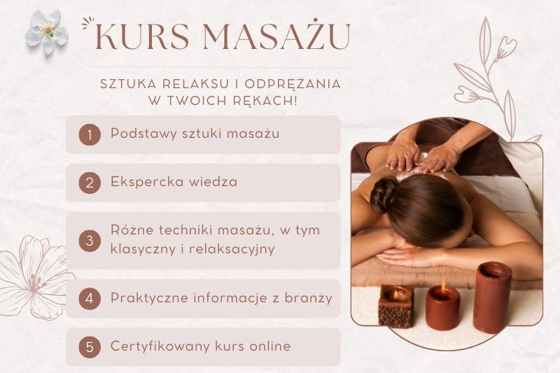 Kurs Masażu: naucz się technik masażu online i zdobądź certyfikat